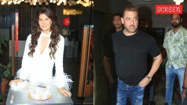 സല്‍മാന്‍ ഖാന്‍ മുന്‍ കാമുകി സംഗീത ബിജ്ലാനിയുടെ ജന്മദിനാഘോഷത്തില്‍!