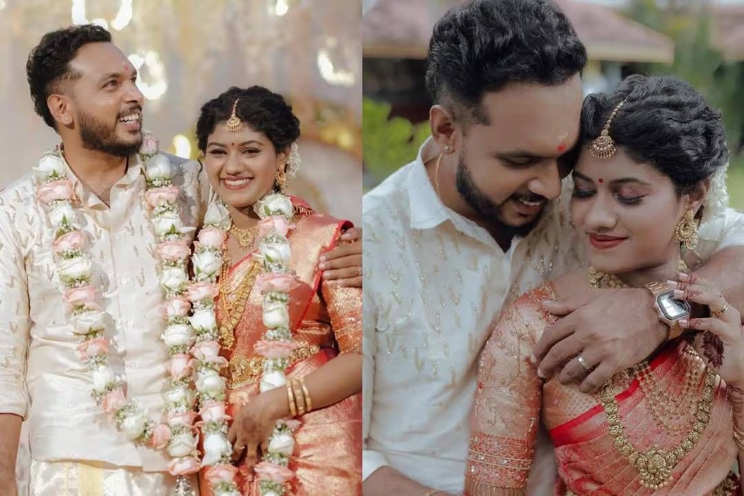 കാര്‍ത്തിക് സൂര്യ വിവാഹിതനായി, മുറപ്പെണ്ണ് വര്‍ഷയാണ് വധു