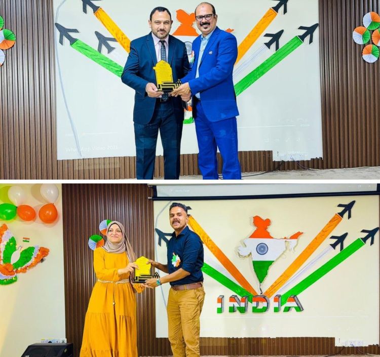 ഷംസു പൂക്കോട്ടൂരിനെയും സിറാജ് പുല്ലൂരാം പാറക്കിനെയും ആദരിച്ചു