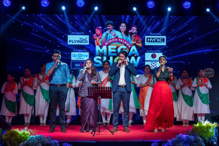  സംഗീതസാന്ദ്രമായി  റിയാദ് ടാക്കിസ് മെഗാ ഷോ 2025