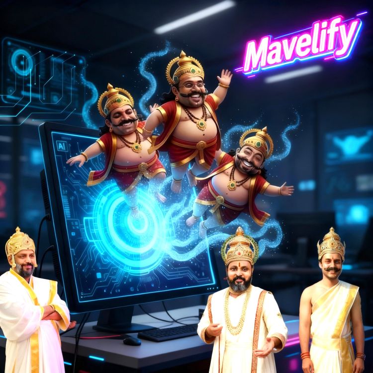 എഐ മാവേലി, എഐ അവതാറുകള്‍,  വിസ്മയത്തുമ്പത്ത് കെ.ഇ.എഫ് ഓണാഘോഷം 