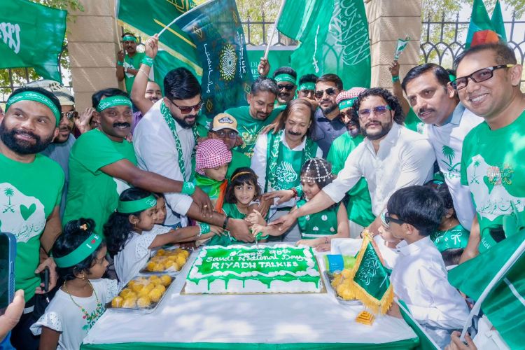 റിയാദ് ടാക്കീസ് സൗദി ദേശീയദിനം വിപുലമായി  ആഘോഷിച്ചു