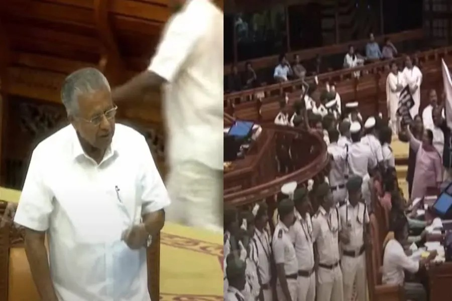 'എട്ടുമുക്കാല്‍ അട്ടിവെച്ചപോലെ.. പ്രതിപക്ഷ അംഗത്തെ ബോഡിഷെയിം ചെയ്ത് മുഖ്യമന്ത്രി