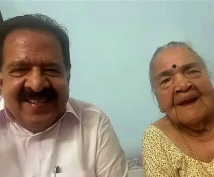 ചെന്നിത്തലയുടെ മാതാവ് എന്‍ ദേവകിയമ്മ അന്തരിച്ചു