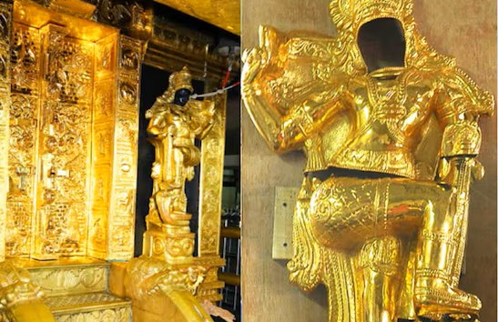ശബരിമലയില്‍ നിന്ന് കാണാതായ സ്വര്‍ണം ബെല്ലാരിയില്‍ കണ്ടെത്തി