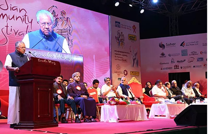 വികസനമാണ് കേരളത്തിന്റെ 'റിയല്‍ സ്റ്റോറി' എന്നും തുടര്‍ ഭരണത്തിന് സഹായിക്കണമെന്നും മുഖ്യമന്ത്രി, ഇന്ത്യന്‍ കമ്യൂണിറ്റി ഫെസ്റ്റിവല്‍ ഇന്നു സമാപിക്കും