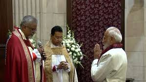 പ്രധാനമന്ത്രി ക്രിസ്മസ് ആഘോഷത്തില്‍ പങ്കെടുത്തു; രാജ്യത്തിന്റെ വിവിധ ഭാഗങ്ങളില്‍ ക്രിസ്മസ് ആഘോഷങ്ങള്‍ക്ക് നേരെ ആക്രമണം