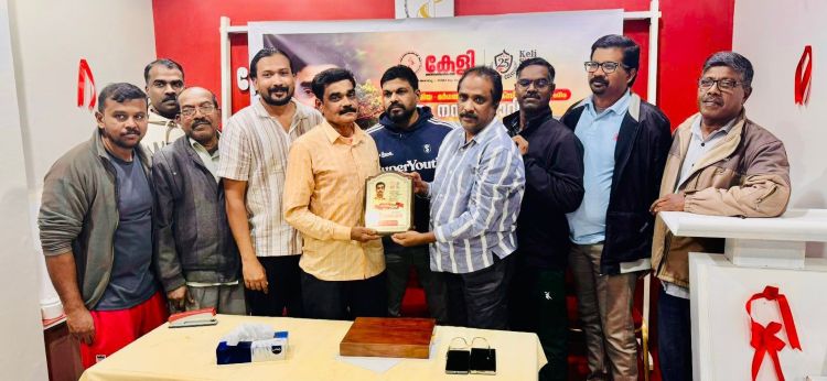നന്ദകുമാറിന് കേളി യാത്രയയപ്പ്