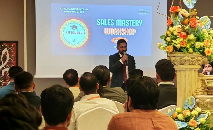 ദമ്മാം കെ.ഇ.എഫ് അല്‍ ഖോബാറില്‍ സെയില്‍സ് മാസ്റ്ററി സെഷന്‍ സംഘടിപ്പിച്ചു