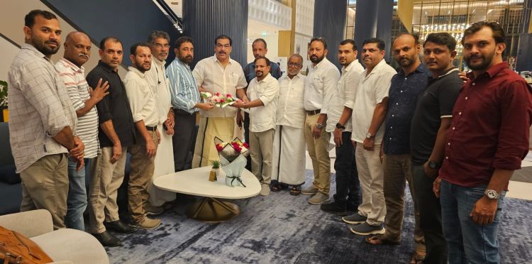 പി.കെ ബഷീര്‍ എംഎല്‍എക്ക് ഏറനാട് മണ്ഡലം കെഎംസിസി സ്വീകരണം