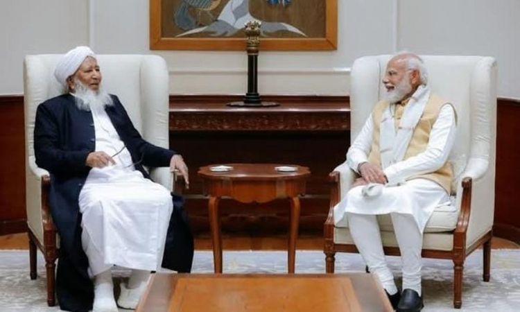 കാന്തപുരം എപി അബൂബക്കര്‍ മുസ്ലിയാര്‍ പ്രധാനമന്ത്രി മോദിയുമായി കൂടിക്കാഴ്ച നടത്തി