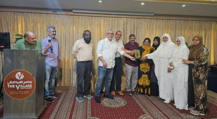 മുസിരിസ് ഇഫ്ത്താര്‍ സൗഹൃദ സംഗമം;  ഇന്ത്യന്‍ സ്‌കൂള്‍ എംസി അംഗം ഡോ. സബ്‌ന കോട്ടയെ ആദരിച്ചു