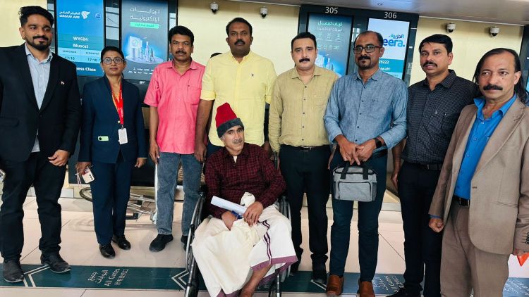 മരിച്ചതായി കരുതിയ പ്രവാസി ജീവിതത്തിലേക്ക് തിരിച്ചെത്തി; എട്ടുമാസത്തെ ചികിത്സക്കൊടുവില്‍ സുഭാഷ് നാടണഞ്ഞു