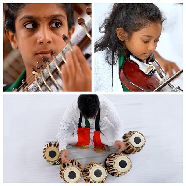 ഭാരതീയ തന്ത്രികളില്‍ വിരിഞ്ഞ യുഎഇ ദേശീയഗാനത്തിന് ശൈഖ് ഹംദാന്റെ അഭിനന്ദനം