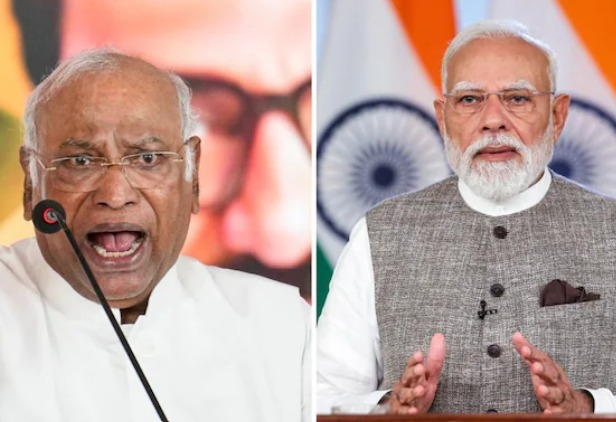 മോദിയെ 'ഭീകരവാദി' എന്ന് വിളിച്ചു, ഖാര്‍ഗെക്ക് തെരഞ്ഞെടുപ്പ് കമ്മീഷന്‍ നോട്ടീസ് 