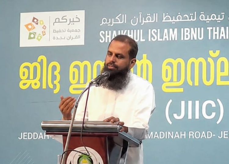 യുദ്ധത്തിന്റെ മറവില്‍ ഷിയാ വിശ്വാസം മഹത്വവല്‍ക്കരിക്കുന്നത് കരുതിയിരിക്കണമെന്ന് അഹ്‌മദ് അനസ് മൗലവി