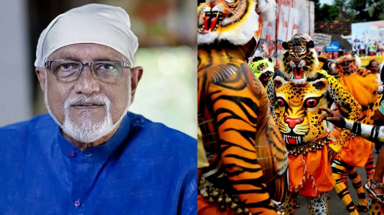 പുലിക്കളിയെ വിമര്‍ശിച്ച് പുലിവാല് പിടിച്ച് വി.കെ. ശ്രീരാമന്‍; ഒടുവില്‍ ഖേദപ്രകടനം