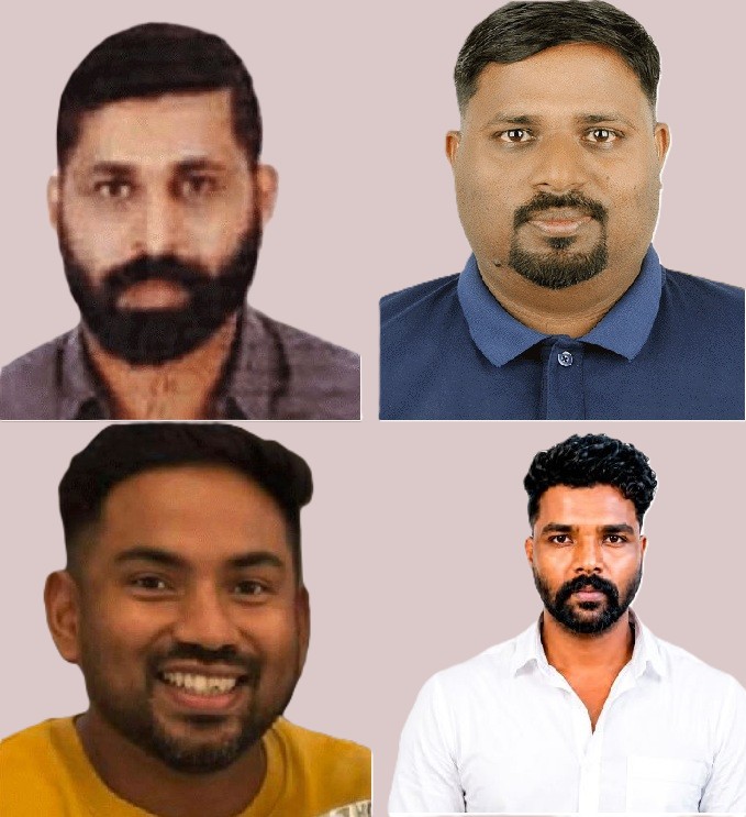 വിവിധ ഗള്‍ഫ് രാജ്യങ്ങളിലായി നാലു മലയാളി യുവാക്കള്‍ മരിച്ചു