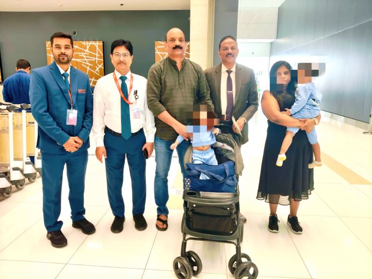 രണ്ട് വര്‍ഷത്തെ ജനന സര്‍ട്ടിഫിക്കറ്റ് പ്രതിസന്ധിക്ക് അവസാനം  പ്രവാസി ലീഗല്‍ സെല്ലിന്റെ ഇടപെടലിലൂടെ അമ്മയും രണ്ട് കുഞ്ഞുങ്ങളും നാട്ടിലേക്ക് മടങ്ങി