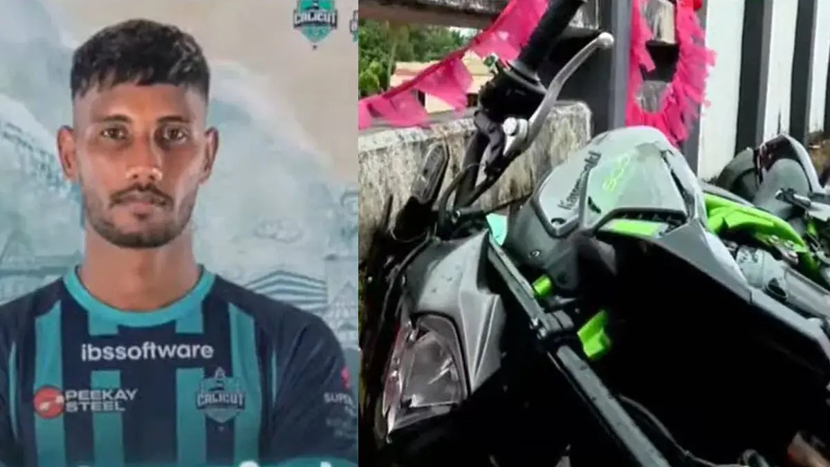 കാലിക്കറ്റ് എഫ്.സി താരം റിജോണിന് ദാരുണാന്ത്യം, സഹ താരത്തിന് പരിക്ക്