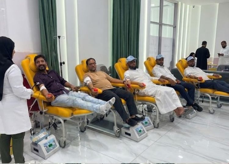 സൗദി ദേശീയദിനത്തിന് അഭിവാദ്യമായി രക്തദാനം നടത്തി ദമ്മാം ഐ.സി.എഫ്