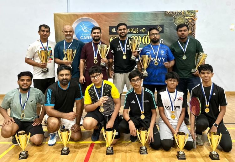 ടി.എം.ഡബ്ല്യു.എ ജിദ്ദ ബാഡ്മിന്റണ്‍ ടൂര്‍ണമെന്റ് ശ്രദ്ധേയമായി