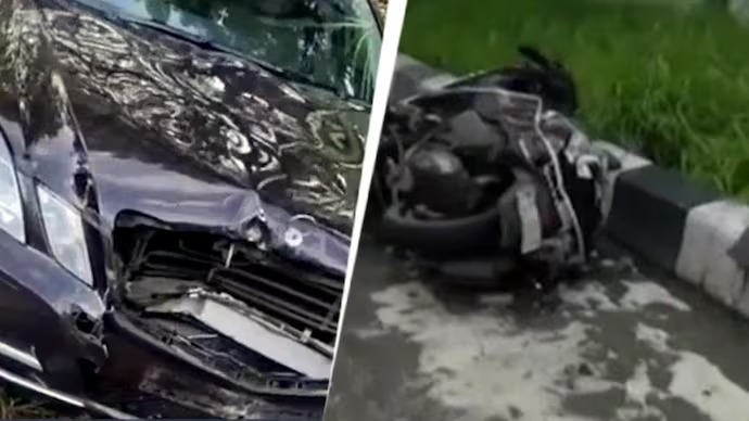 കൊച്ചിയില്‍ ജഡ്ജിയുടെ പ്രായപൂര്‍ത്തിയാകാത്ത മകന്‍ ഓടിച്ച ആഡംബര കാര്‍ സ്‌കൂട്ടറിലിടിച്ച് 55-കാരന് ദാരുണാന്ത്യം