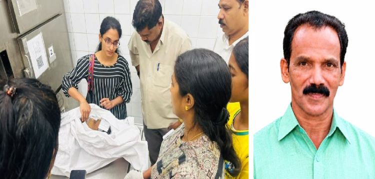 അച്ഛനെയും കൂട്ടിയേ മടങ്ങൂ... മകള്‍ കരുതിയ വസ്ത്രങ്ങളില്‍ അച്ഛന്റെ അവസാന യാത്ര